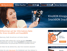 Tablet Screenshot of kinobon.de